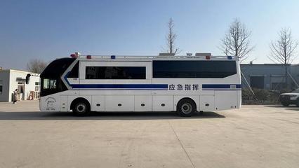 全省首輛！雙側拉廂體客車型應急移動指揮車在新區上路，提升應急保障新效能