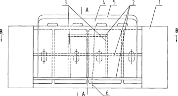 一種水壓機鑄造上橫梁斷裂在線修復方法與結構補強裝置